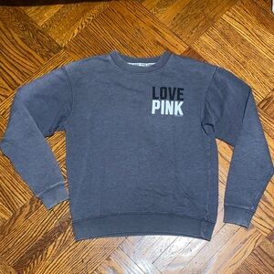 Grey PINK VS Crewneck